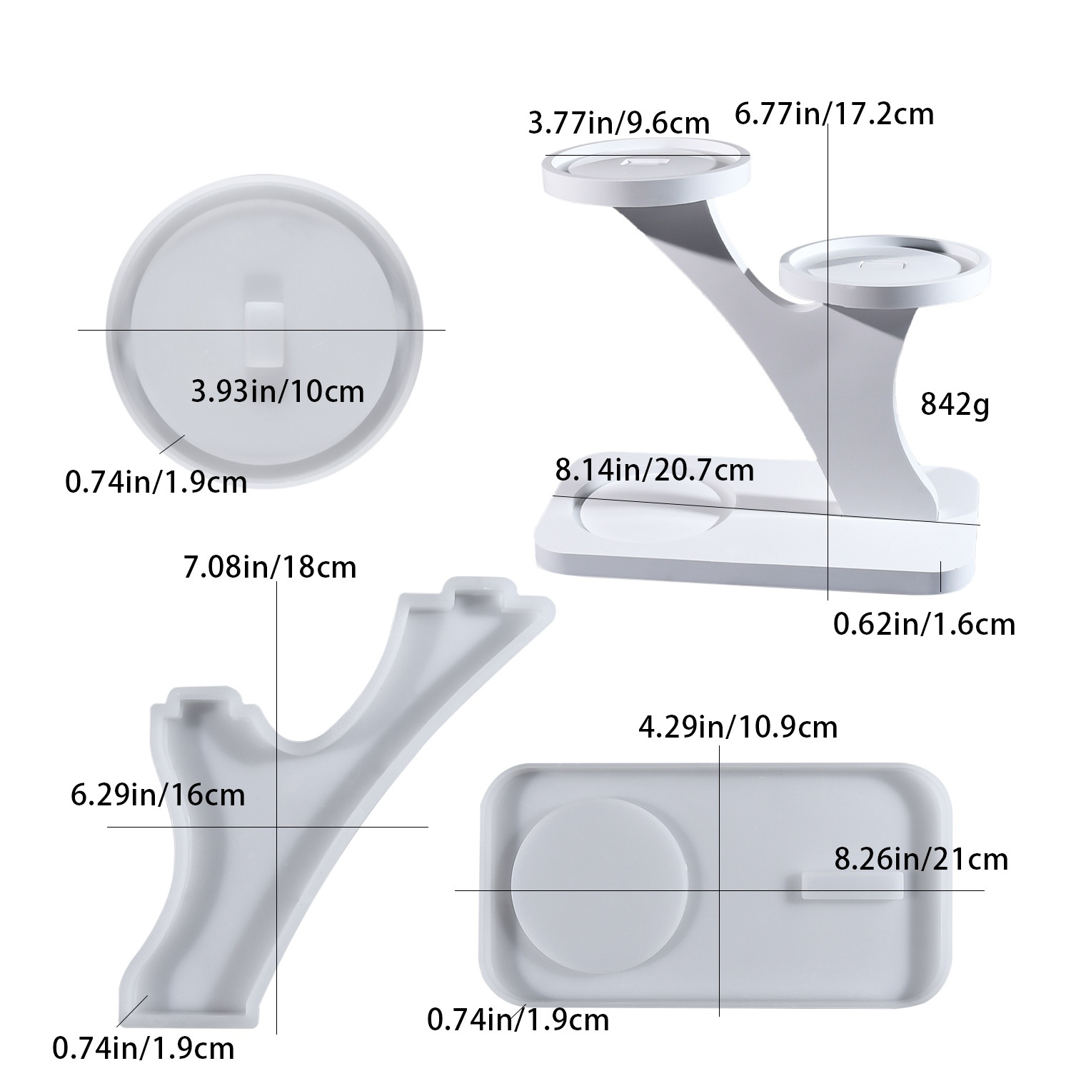 Candle Making Moulds - Stampo in silicone fai da te