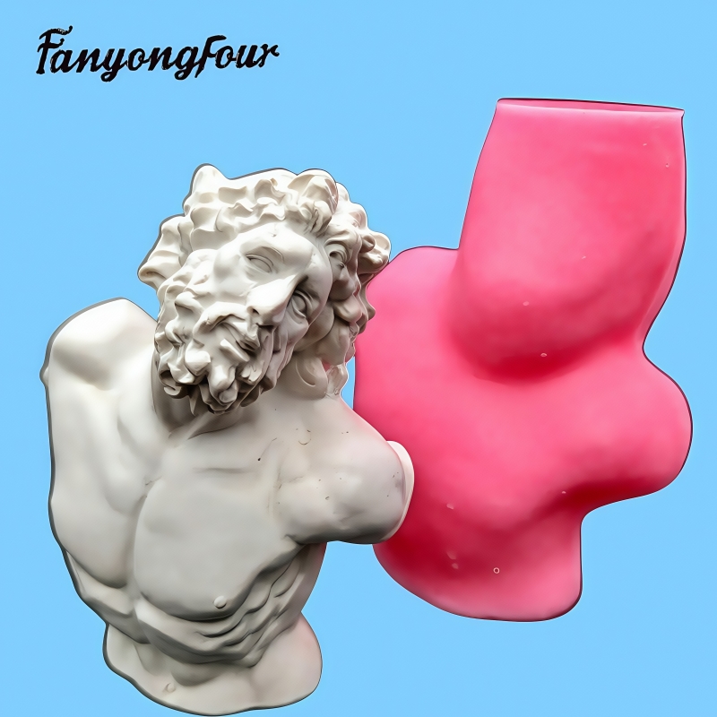 Candle Making Moulds - Stampo in silicone per metà corpo