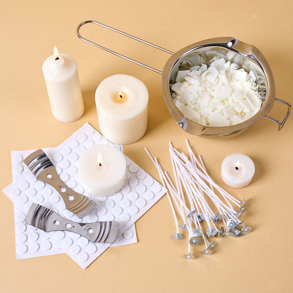 Candle Making For Beginners - Kit di Strumenti per Candele Artigianali