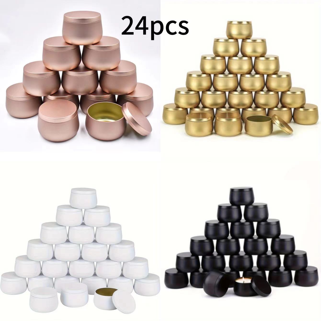 Candle Making Jars With Lids - Barattoli multiuso 