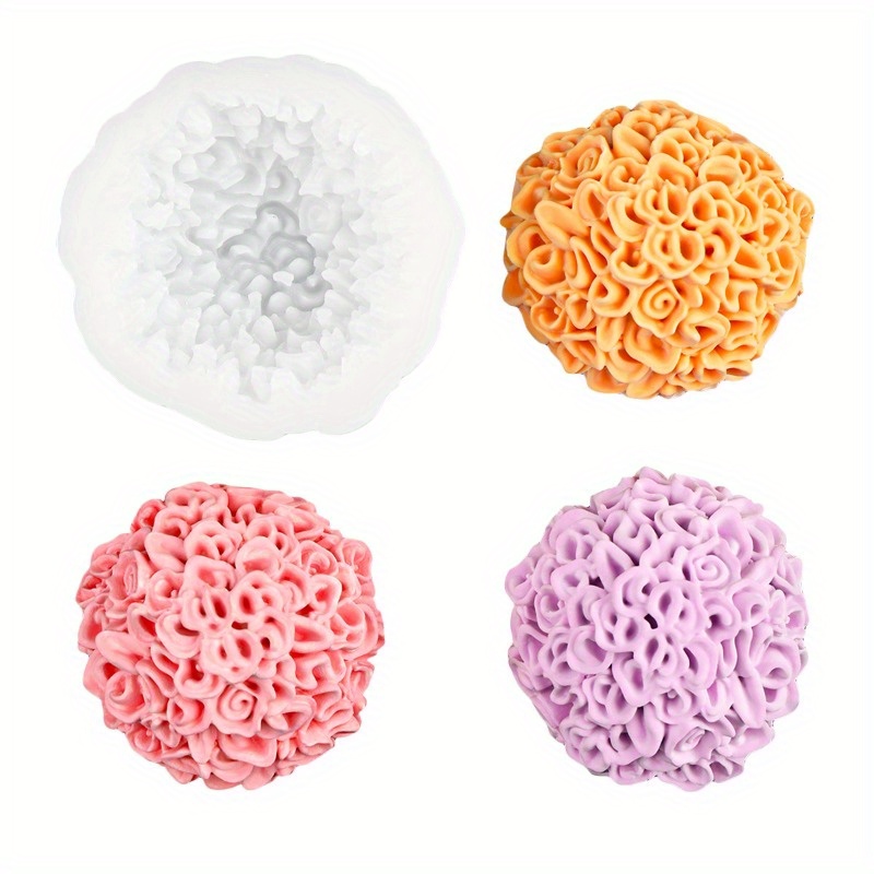 Candle Making Moulds - Un stampo in silicone calendula fai