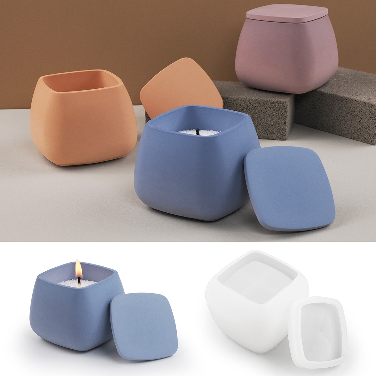 Stampo in silicone per baratto - Candle Making Jars With Lids recensione e prezzo