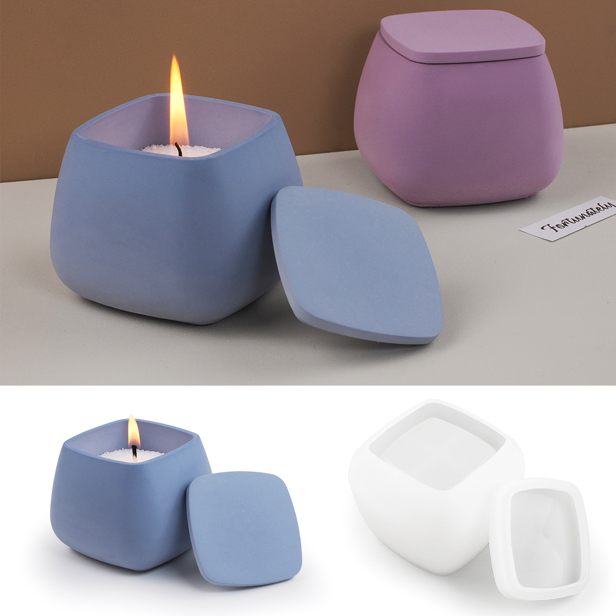 Stampo in silicone per baratto - Candle Making Jars With Lids recensione e prezzo