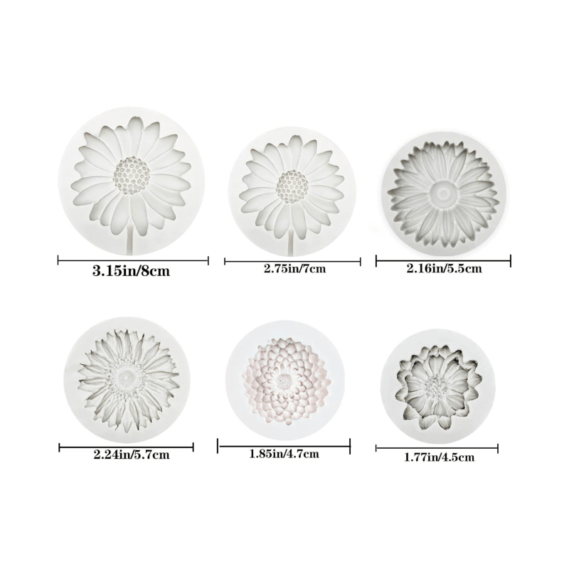 6 pezzi, stampo in silicone a  - Candle Making Moulds recensione e prezzo