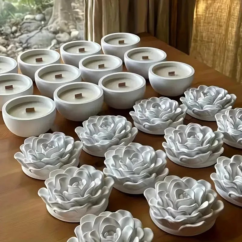 Stampo in silicone di alta qua - Candle Making Jars With Lids recensione e prezzo