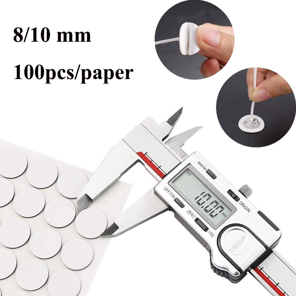 100 PZ 8 MM 10 MM Bianco Cande - Candle Making Uk recensione e prezzo