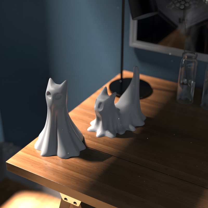 Gatto fantasma Halloween Ornam - Candle Making Moulds recensione e prezzo