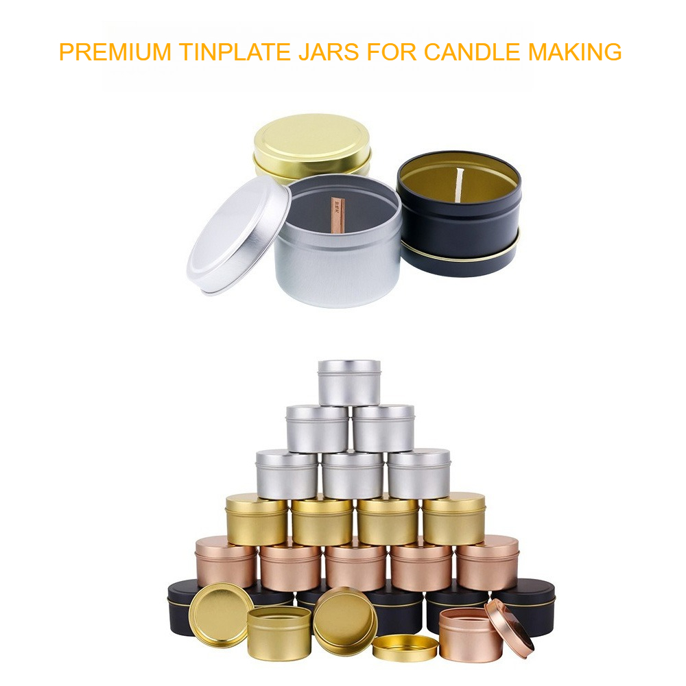 Barattoli Rotondi in Alluminio - Candle Making Jars With Lids recensione e prezzo