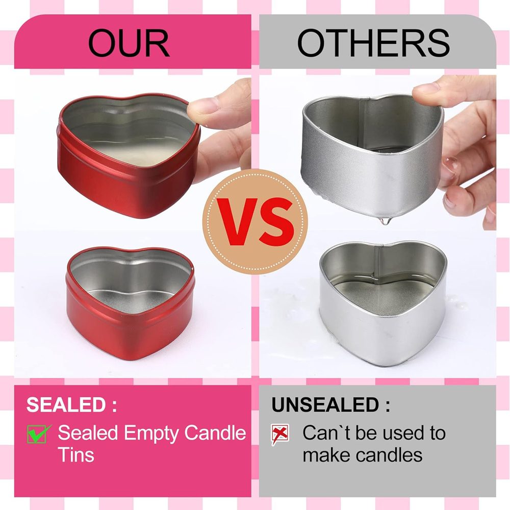 Barattoli metallici a forma di - Candle Making Jars With Lids recensione e prezzo