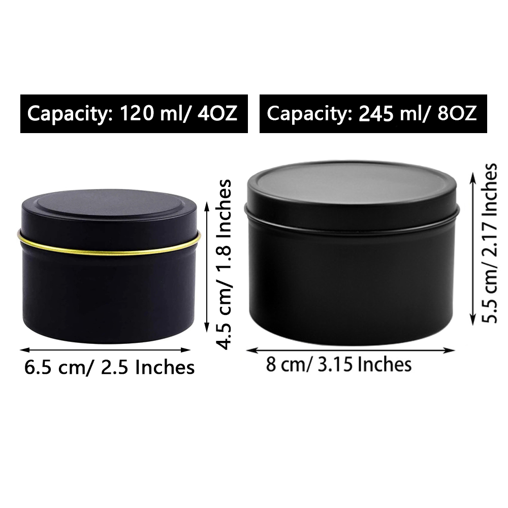 Barattoli per candele da 4 onc - Candle Making Jars With Lids recensione e prezzo