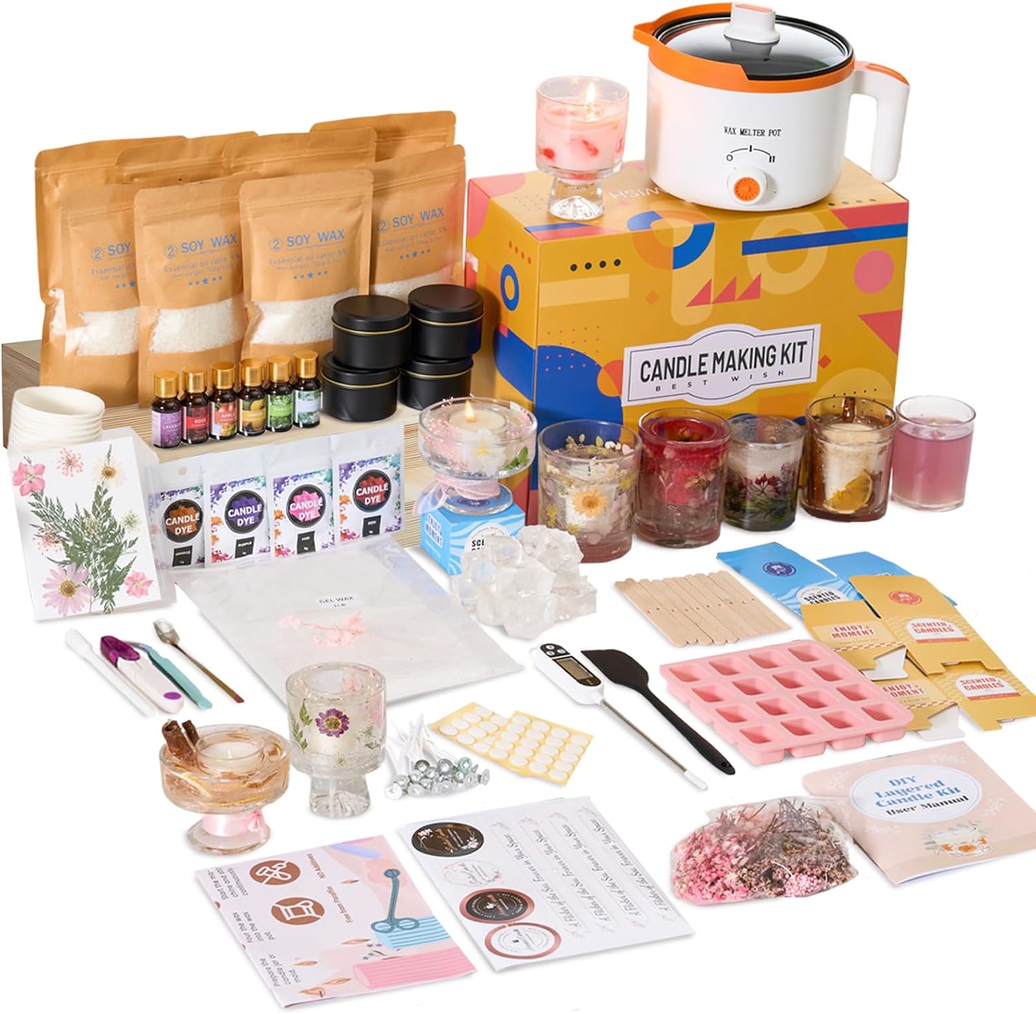 Kit 2-in-1 per Creare Candele  - Candle Making For Beginners recensione e prezzo