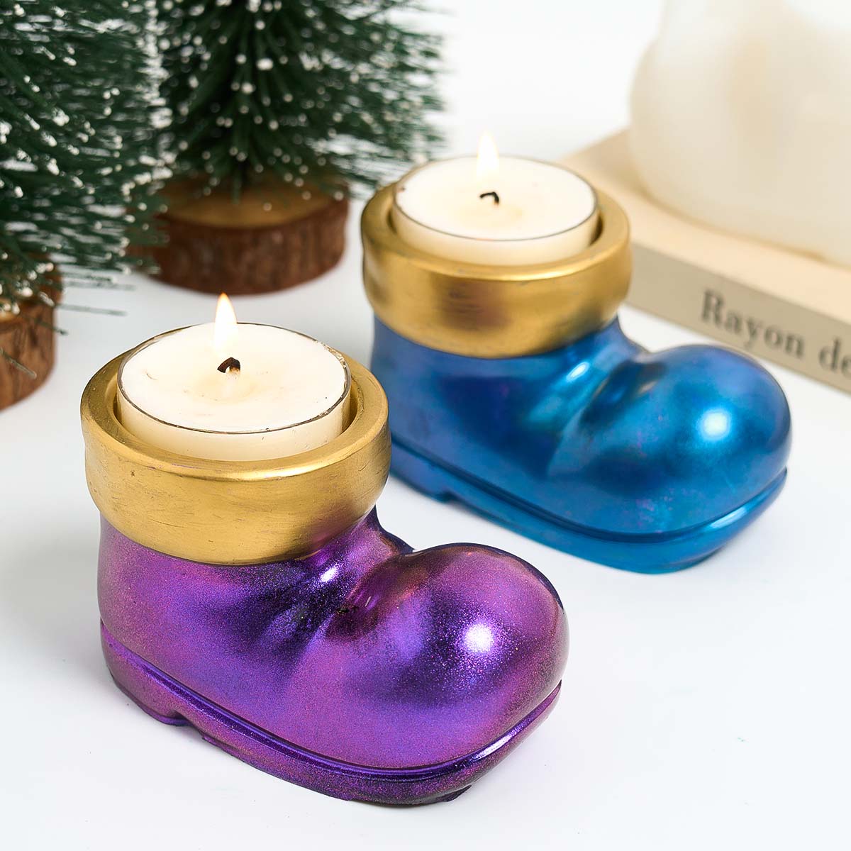 Stivali di Natale Scarpe Porta - Candle Making Moulds recensione e prezzo