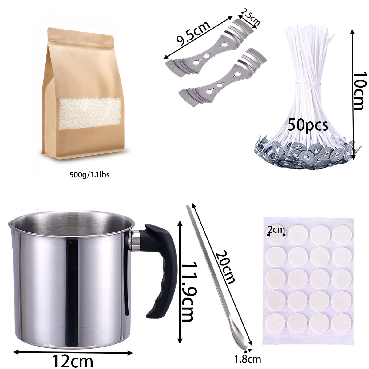 Kit per la Realizzazione di Ca - Candle Making For Beginners recensione e prezzo