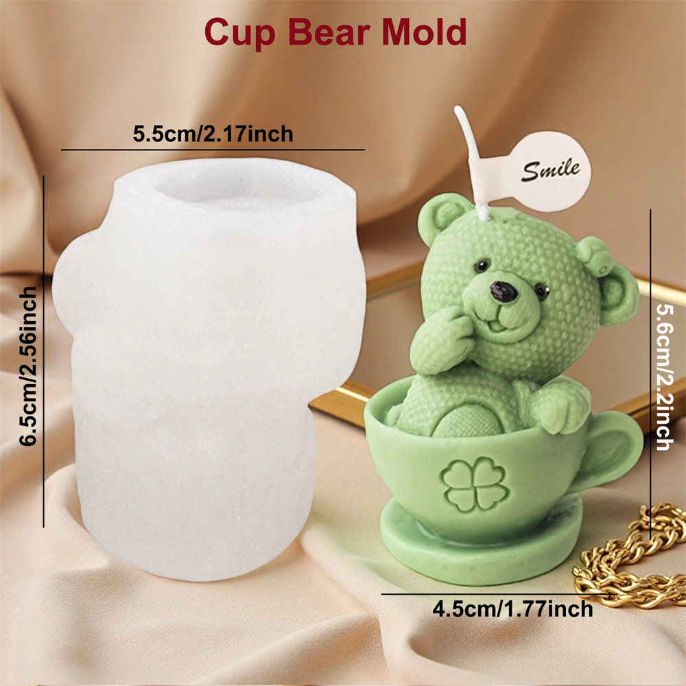 Orsetto di peluche in tazza St - Candle Making For Beginners recensione e prezzo